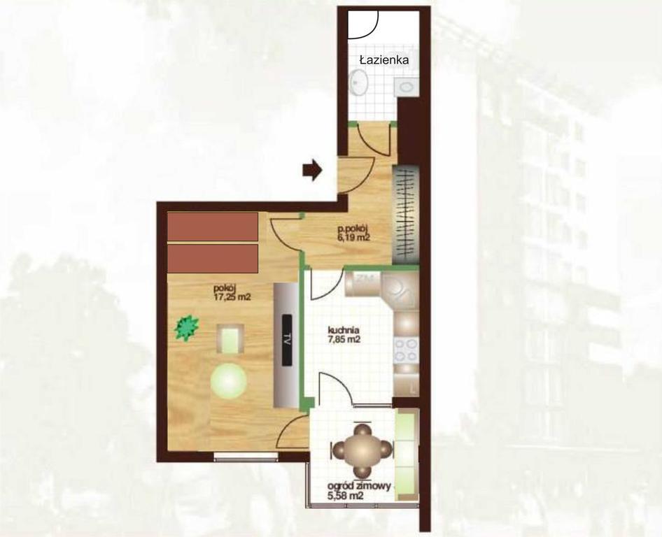 Apartament Kielce Fiolet 部屋 写真